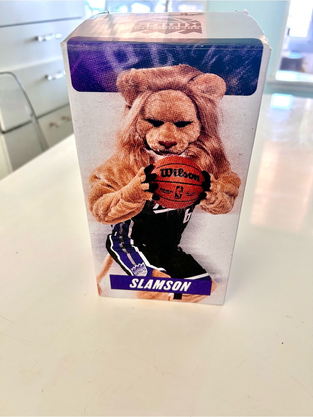 Starting Lineup Samson Sacramento Kings Basketball Figure Bobble Head NWT